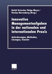 Cover von Innovative Managementaufgaben in der nationalen und internationalen Praxis
