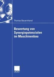 Cover von Bewertung von Synergiepotenzialen im Maschinenbau
