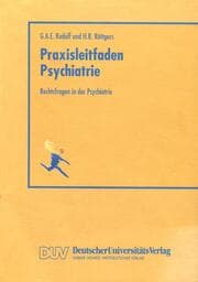 Cover von Rechtsfragen in der Psychiatrie