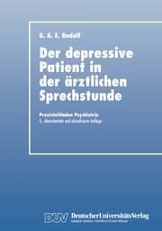 Cover von Der Depressive Patient in der Ärztlichen Sprechstunde