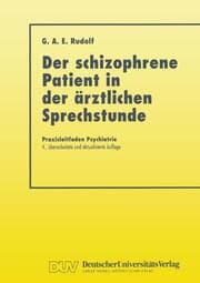 Cover von Der schizophrene Patient in der ärztlichen Sprechstunde