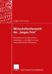 Cover von Wirtschaftsinformatik der langen Frist