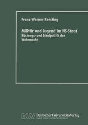 Cover von Militär und Jugend im NS-Staat