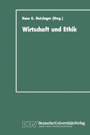 Cover von Wirtschaft und Ethik