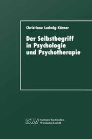 Cover von Der Selbstbegriff in Psychologie und Psychotherapie