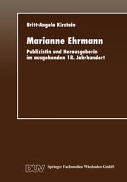 Cover von Marianne Ehrmann