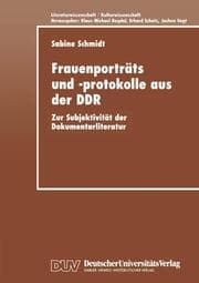 Cover von Frauenporträts und -protokolle aus der DDR