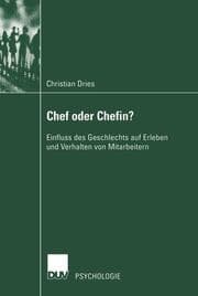Cover von Chef oder Chefin?
