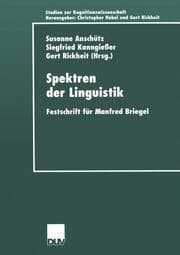 Cover von Spektren der Linguistik