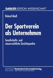 Cover von Der Sportverein als Unternehmen