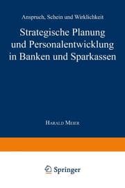 Cover von Strategische Planung und Personalentwicklung in Banken und Sparkassen
