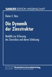 Cover von Die Dynamik der Zinsstruktur