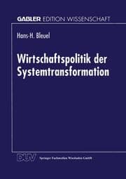 Cover von Wirtschaftspolitik der Systemtransformation