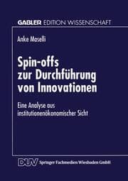 Cover von Spin-offs zur Durchführung von Innovationen