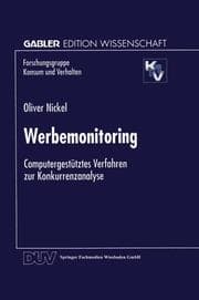 Cover von Werbemonitoring