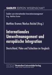 Cover von Internationales Umweltmanagement und europäische Integration