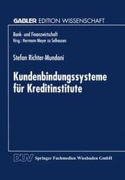 Cover von Kundenbindungssysteme für Kreditinstitute