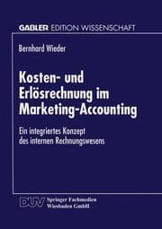 Cover von Kosten- und Erlösrechnung im Marketing-Accounting