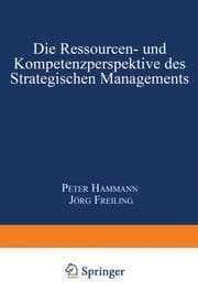 Cover von Die Ressourcen- und Kompetenzperspektive des Strategischen Managements