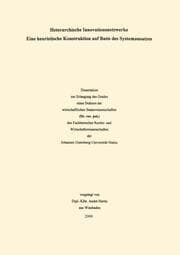Cover von Innovationsnetzwerke