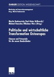 Cover von Politische und wirtschaftliche Transformation Osteuropas