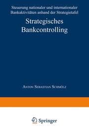 Cover von Strategisches Bankcontrolling
