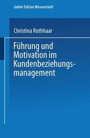 Cover von Führung und Motivation im Kundenbeziehungsmanagement