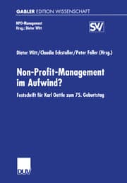 Cover von Non-Profit-Management im Aufwind?