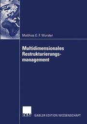 Cover von Multidimensionales Restrukturierungsmanagement