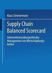 Cover von Supply Chain Balanced Scorecard