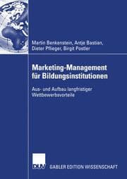 Cover von Marketing-Management für Bildungsinstitutionen