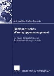 Cover von Filialspezifisches Warengruppenmanagement