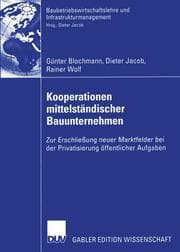 Cover von Kooperation mittelständischer Bauunternehmen