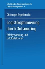 Cover von Logistikoptimierung durch Outsourcing