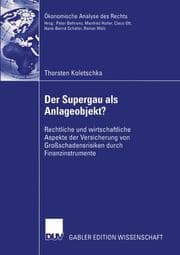 Cover von Der Supergau als Anlageobjekt?