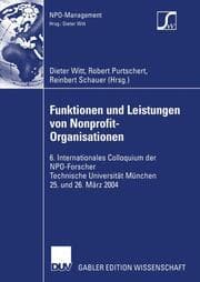 Cover von Funktionen und Leistungen von Nonprofit-Organisationen