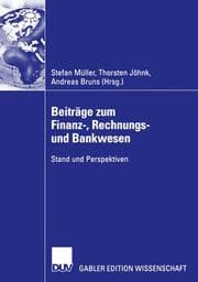 Cover von Beiträge zum Finanz-, Rechnungs- und Bankwesen