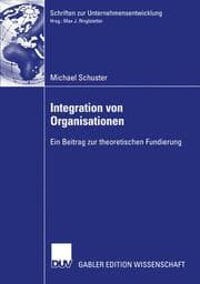 Cover von Integration von Organisationen
