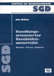 Cover von Handlungsorientierter Geschichtsunterricht
