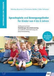 Cover von Sprachspiele und Bewegungslieder für Kinder von 4 bis 8 Jahren