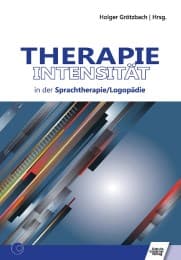 Cover von Therapieintensität in der Sprachtherapie/Logopädie