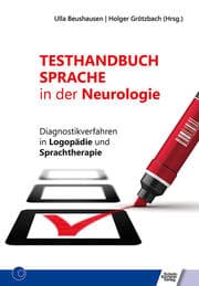 Cover von Testhandbuch Sprache in der Neurologie