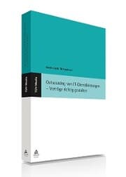 Cover von Outsourcing von IT-Dienstleistungen - Verträge richtig gestalten (E-Book, PDF)