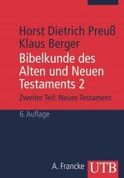 Cover von Bibelkunde des Alten und Neuen Testaments 2