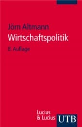 Cover von Wirtschaftspolitik