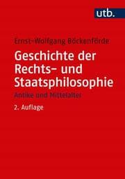Cover von Geschichte der Rechts- und Staatsphilosophie