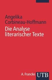 Cover von Die Analyse literarischer Texte