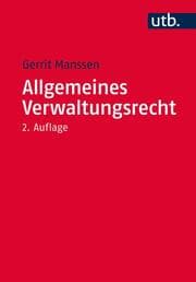 Cover von Allgemeines Verwaltungsrecht
