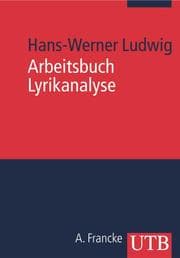Cover von Arbeitsbuch Lyrikanalyse