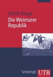Cover von Die Weimarer Republik